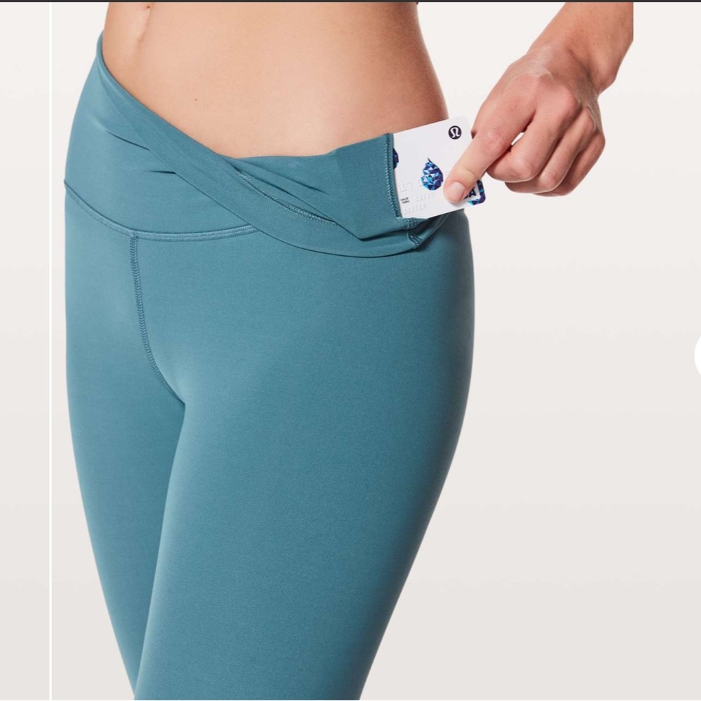 Lululemon Persian Blue Wunder Under Hi-Rise Tight Legging 28”